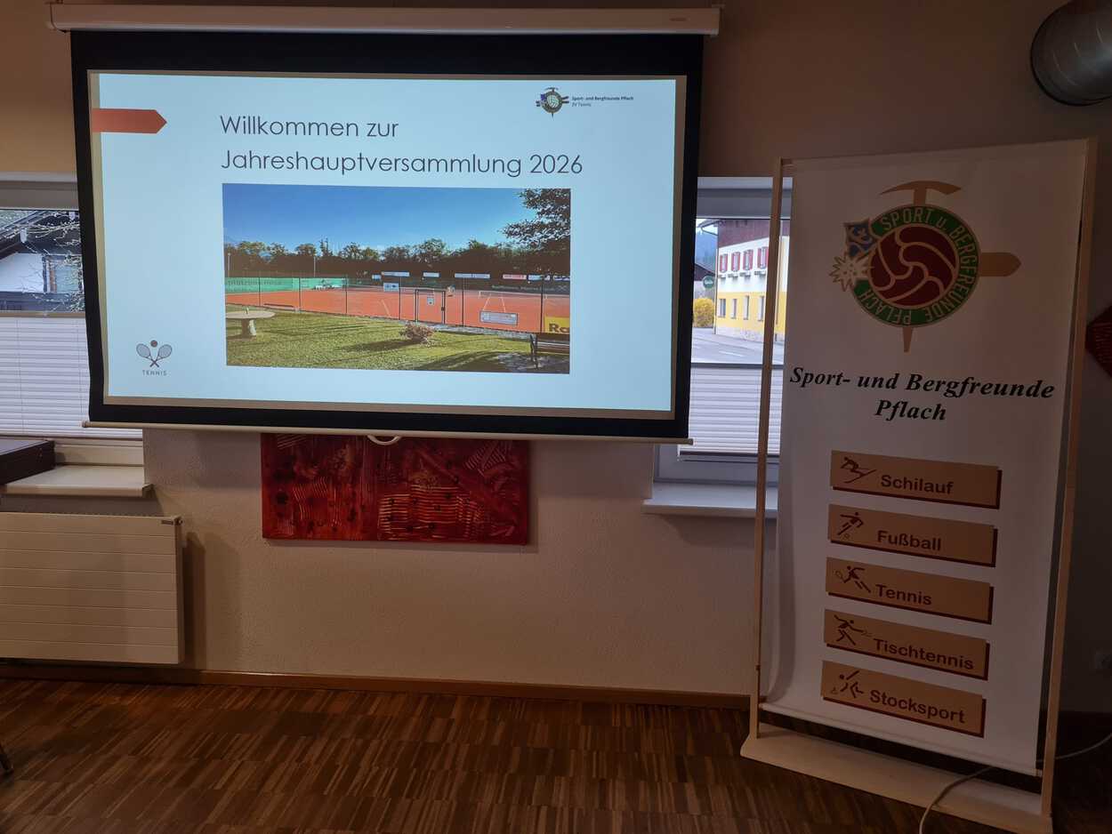 Jahreshauptversammlung 2026